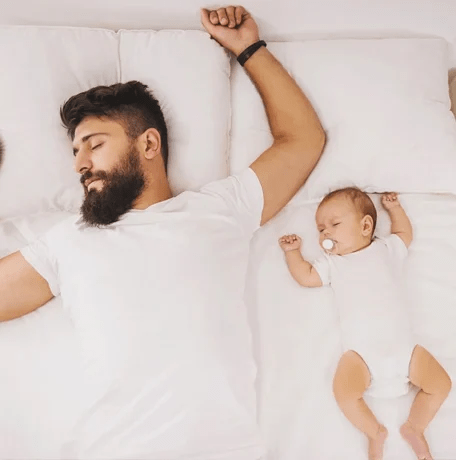 Safe co sleeping with newborn