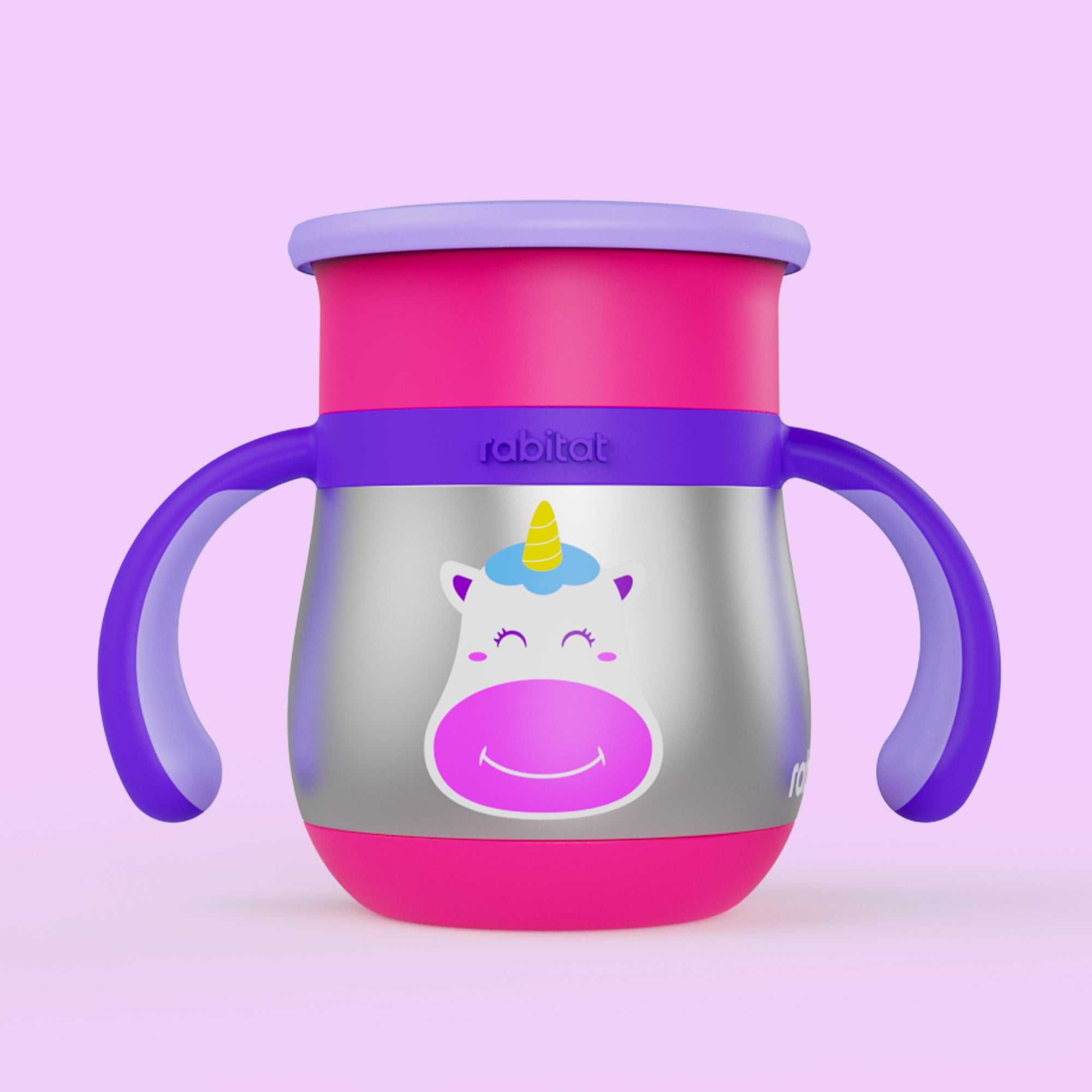 360 Training Cup Sipper for Kids with Silicone Valve