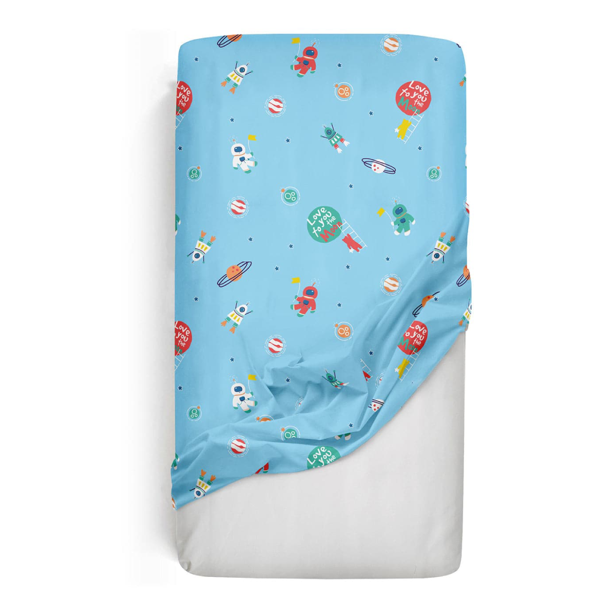 100% Organic Cotton Crib Sheets (Full Size)