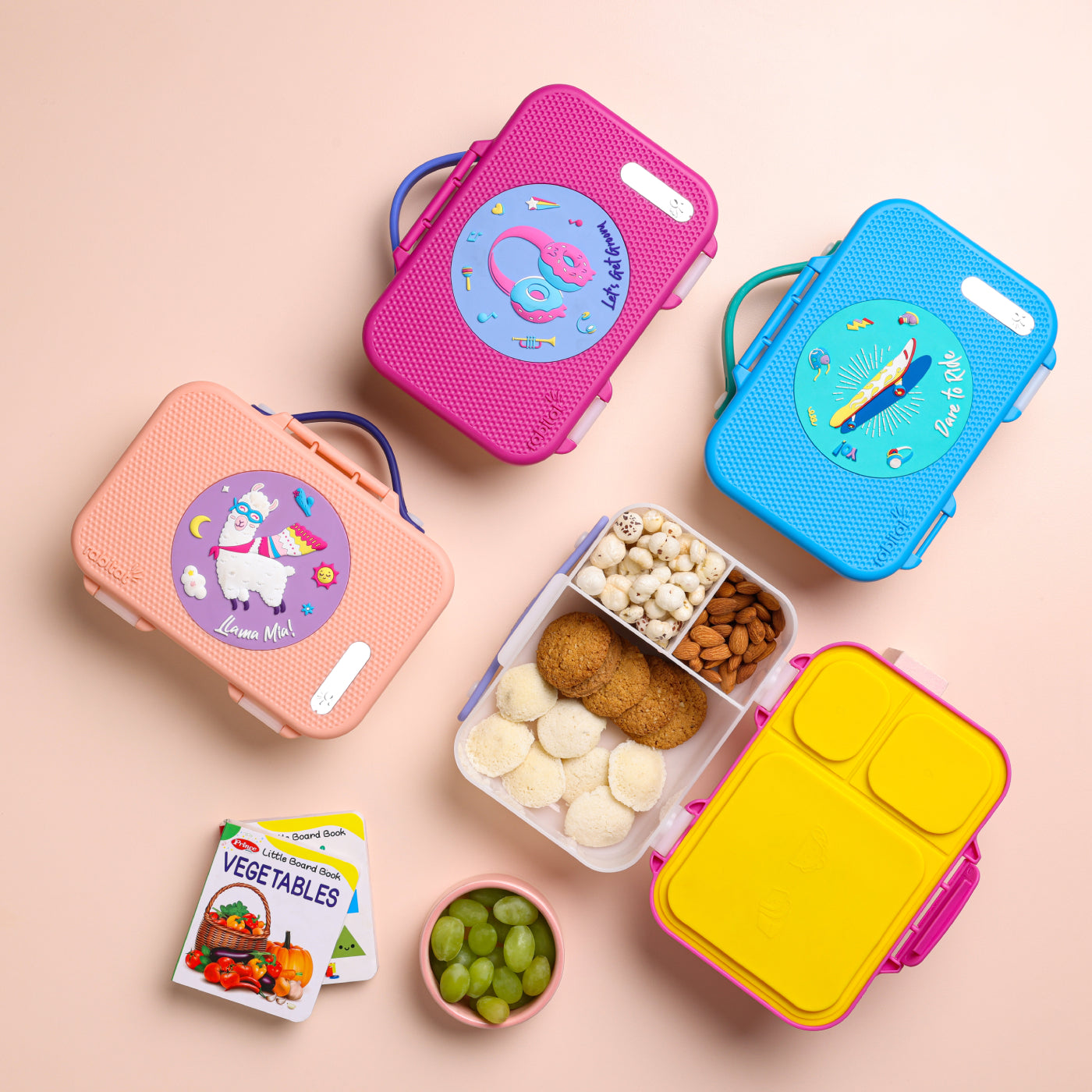 Munchbee 3-Sectional Lunchbox for Kids