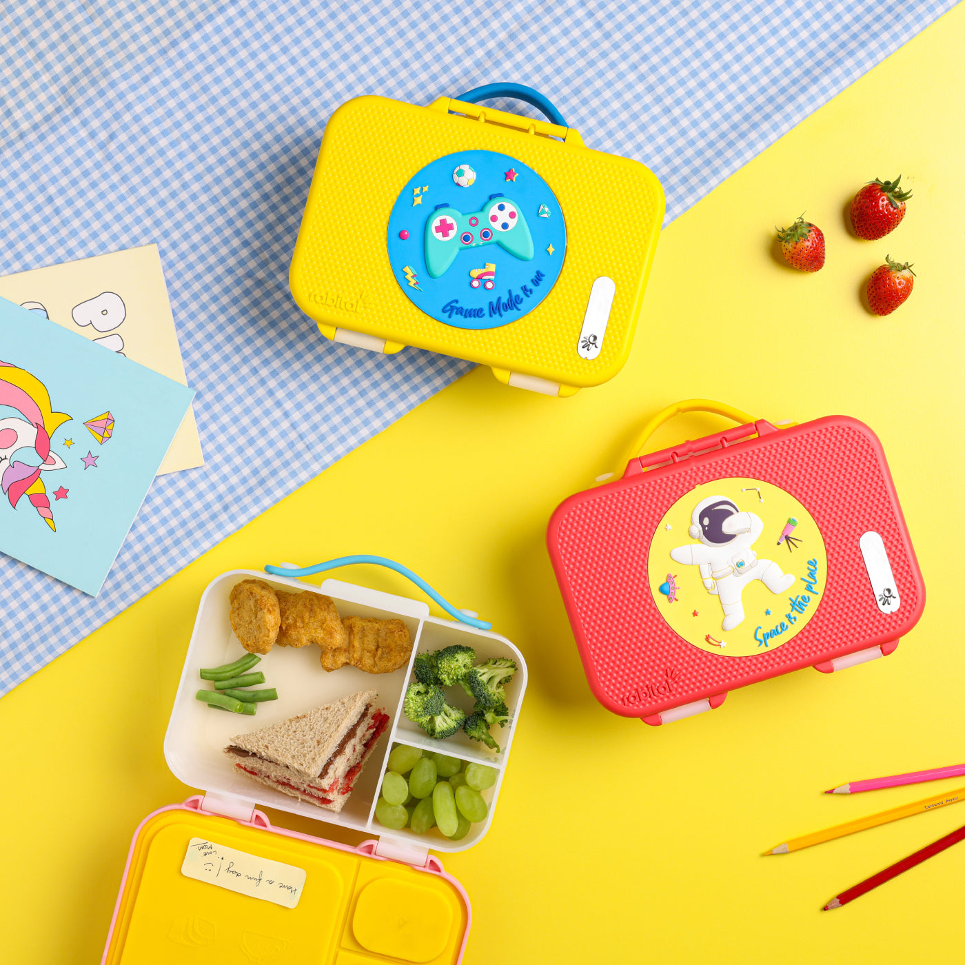 Munchbee 3-Sectional Lunchbox for Kids