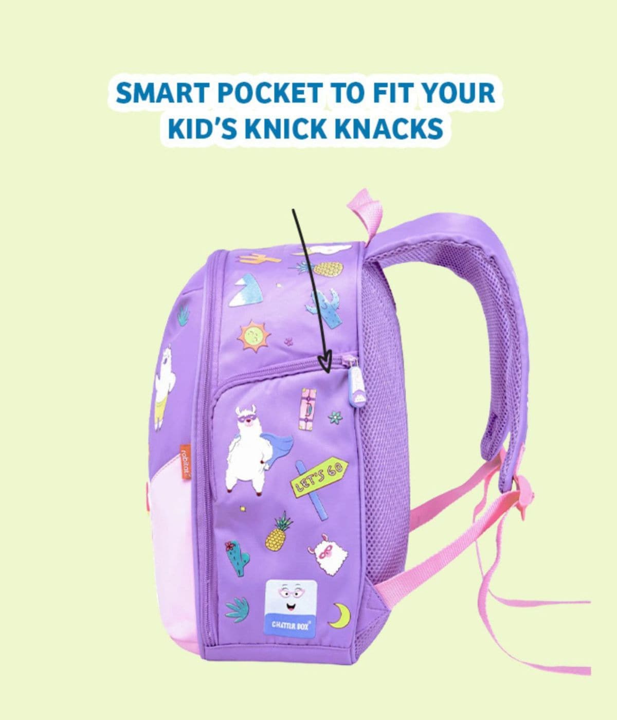 Smash Big Kid School Bags, 4-8yrs