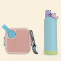 Peach + Polar Blue