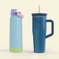 Polar Blue + Creative Builder Ash Blue