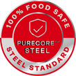 100% Food Safe Purecore Steel Standard