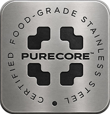 100% Food Safe Purecore Steel Standard