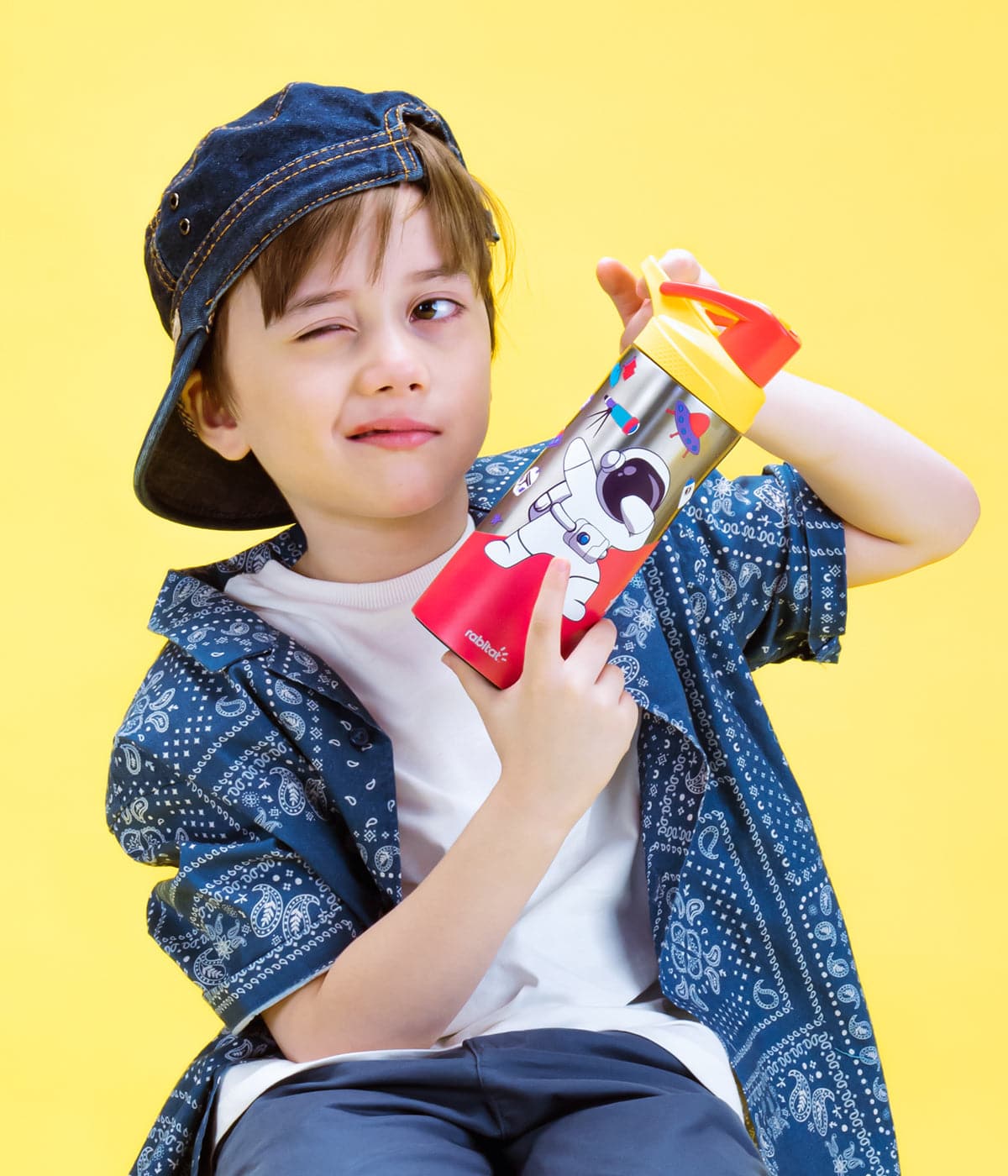 Nutripack Combo (Smash Big kid School Bag + Nutrilock Insulated Stainless Steel Bottle)