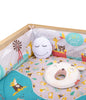 10 Pc Dream Bag Organic Baby Bedding Set