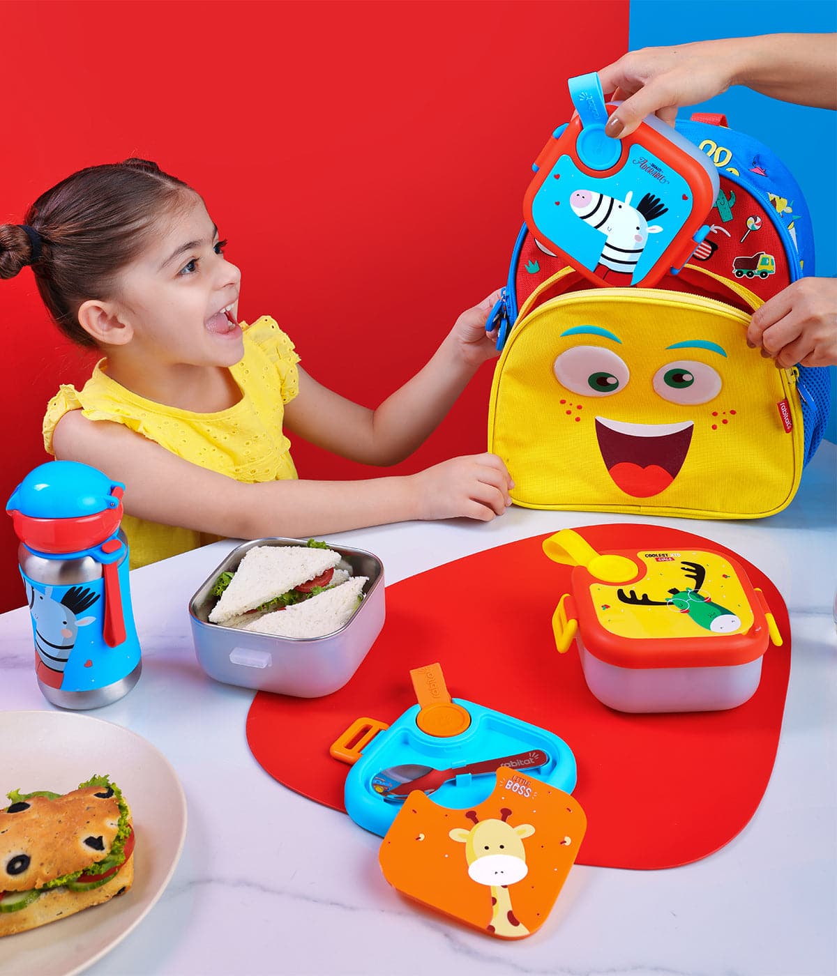 Playdate Squad Combo (Lunchmate Mini + Steel Play Bottle)