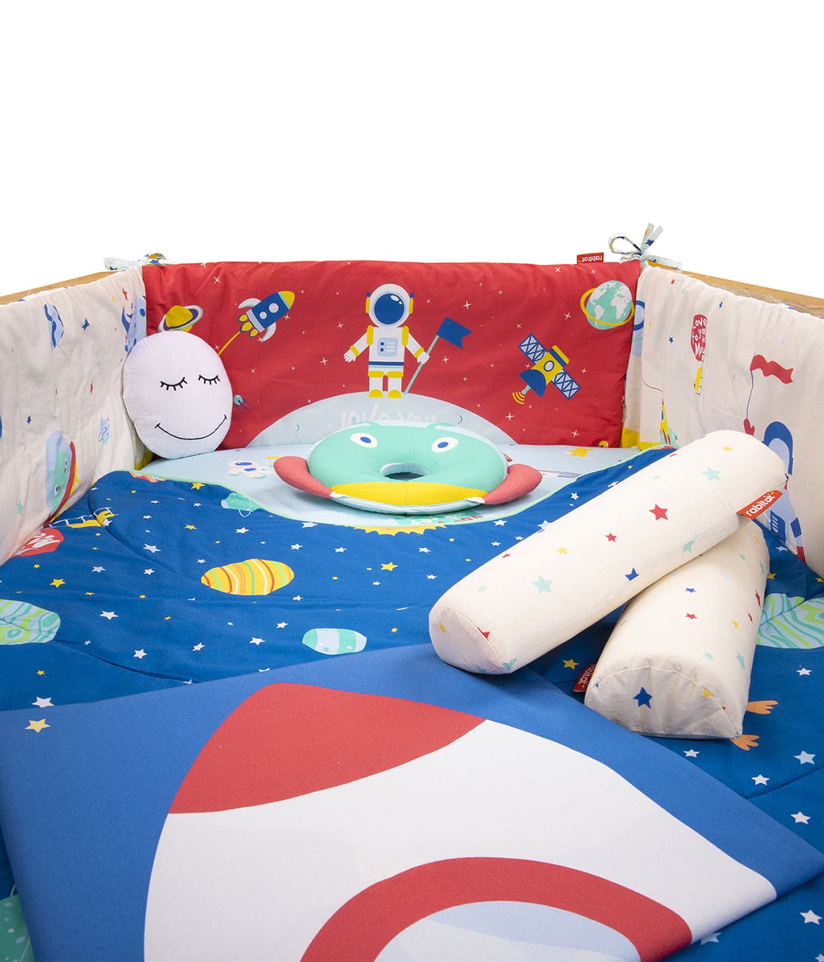 10 Pc Dream Bag Organic Baby Bedding Set
