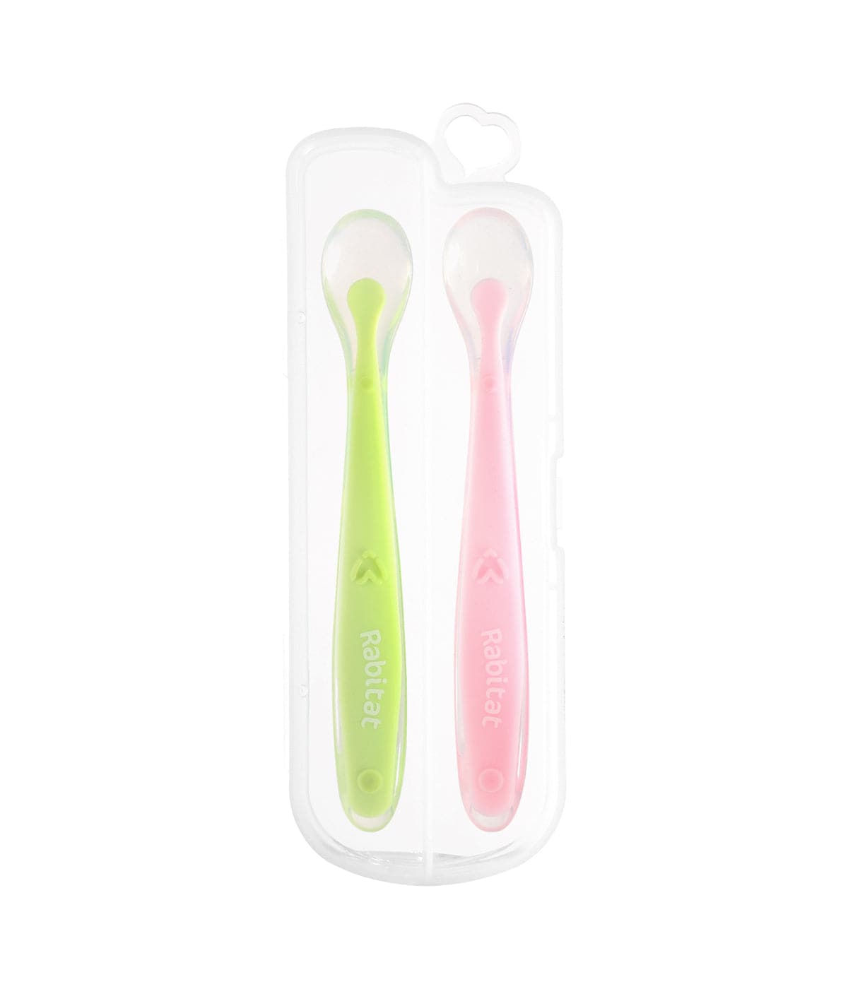 Rabitat silicone spoons for babies & toddlers