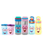 Less is bore combo (2 Clean Lock Insulated Stainless Steel Bottles + 2 Snap Lock Sipper Bottles + 2 Better Cups with Training Lid)