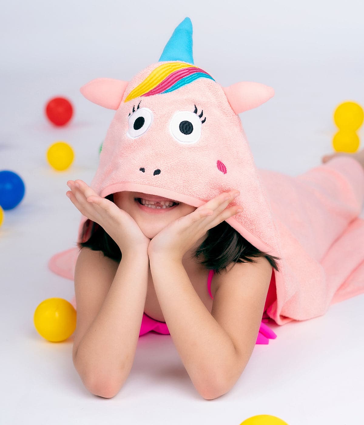 Rabitat kids hooded bath towel