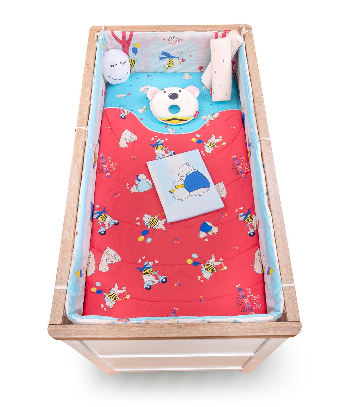 10 Pc Dream Bag Organic Baby Bedding Set