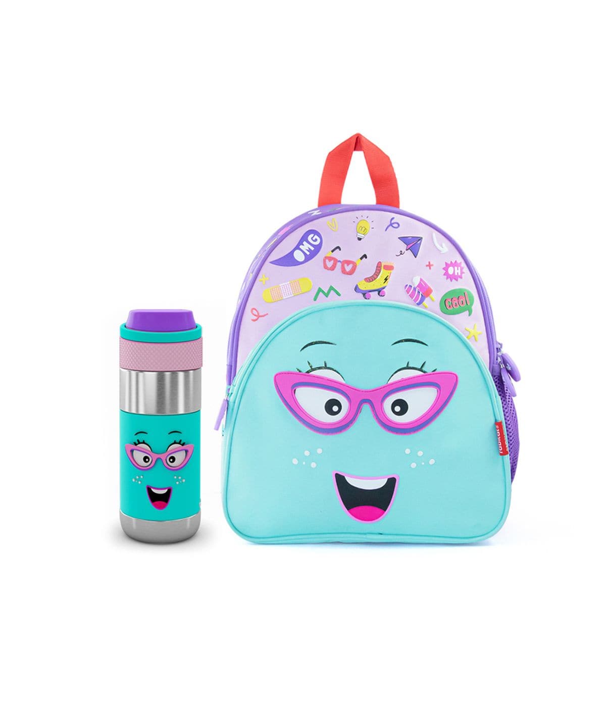 Study Buddy Combo (Smash School Pack + Cleanlock Stainless Steel Bottle)