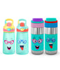 More the merrier combo (2 Clean Lock Insulated Stainless Steel Bottles + 2 Snap Lock Sipper Bottles)