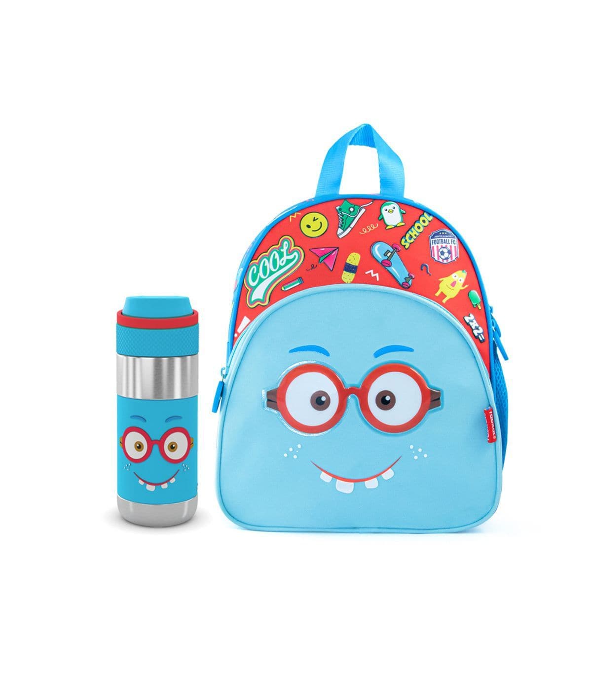 Study Buddy Combo (Smash School Pack + Cleanlock Stainless Steel Bottle)
