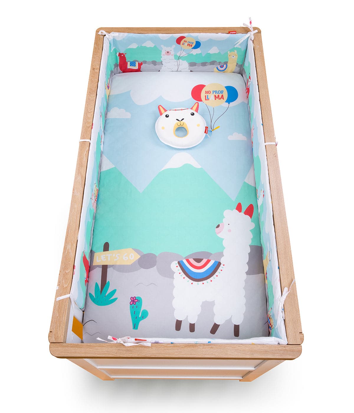 10 Pc Dream Bag Organic Baby Bedding Set