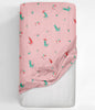 All Weather Quilt + Organic Cotton Flat Crib Sheet Combo
