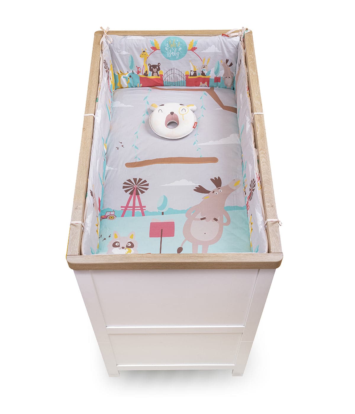 10 Pc Dream Bag Organic Baby Bedding Set