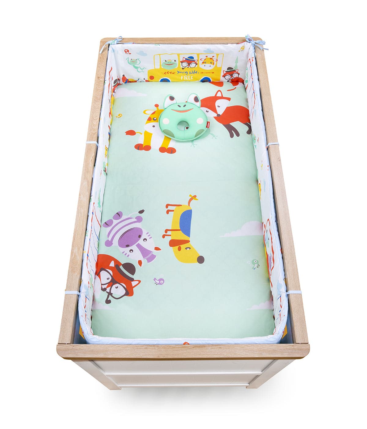 10 Pc Dream Bag Organic Baby Bedding Set