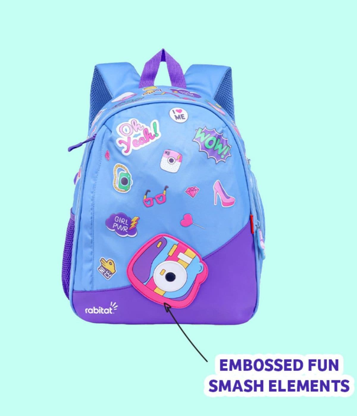Smash Big Kid School Bags, 4-8yrs