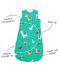 Rabitat Amazonia Baby Sleeping Bag