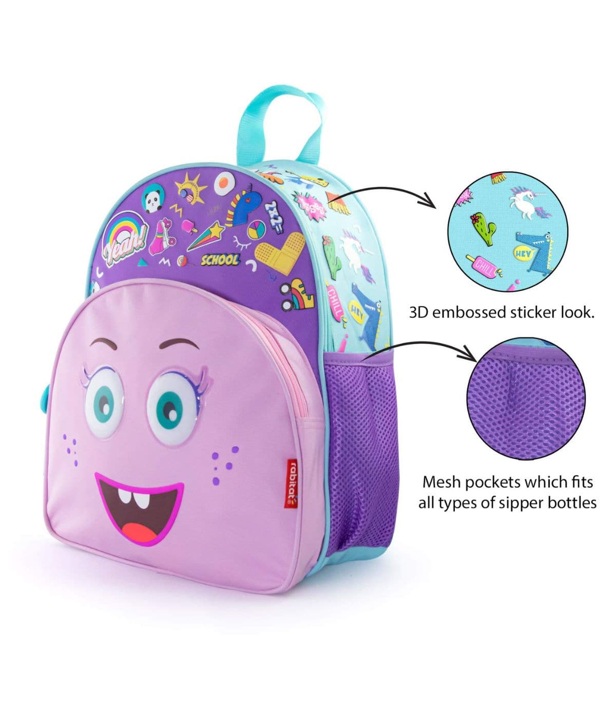 Study Buddy Combo (Smash School Pack + Cleanlock Stainless Steel Bottle)
