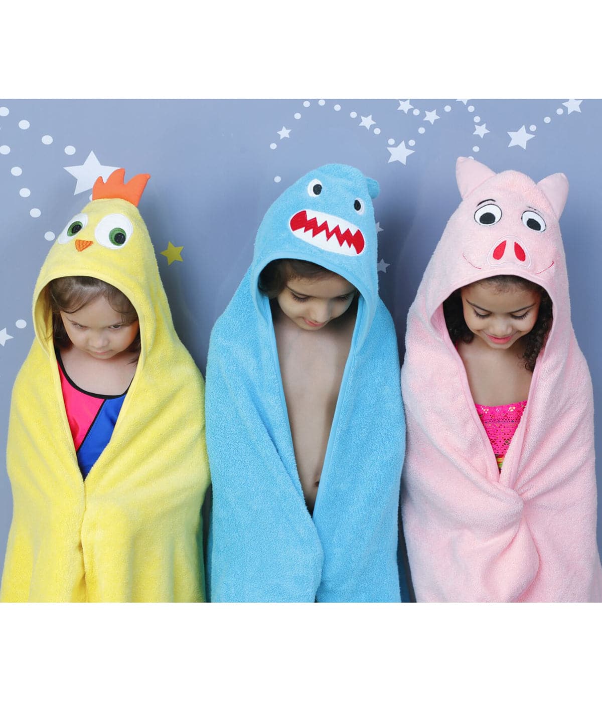 Rabitat kids hooded bath towel