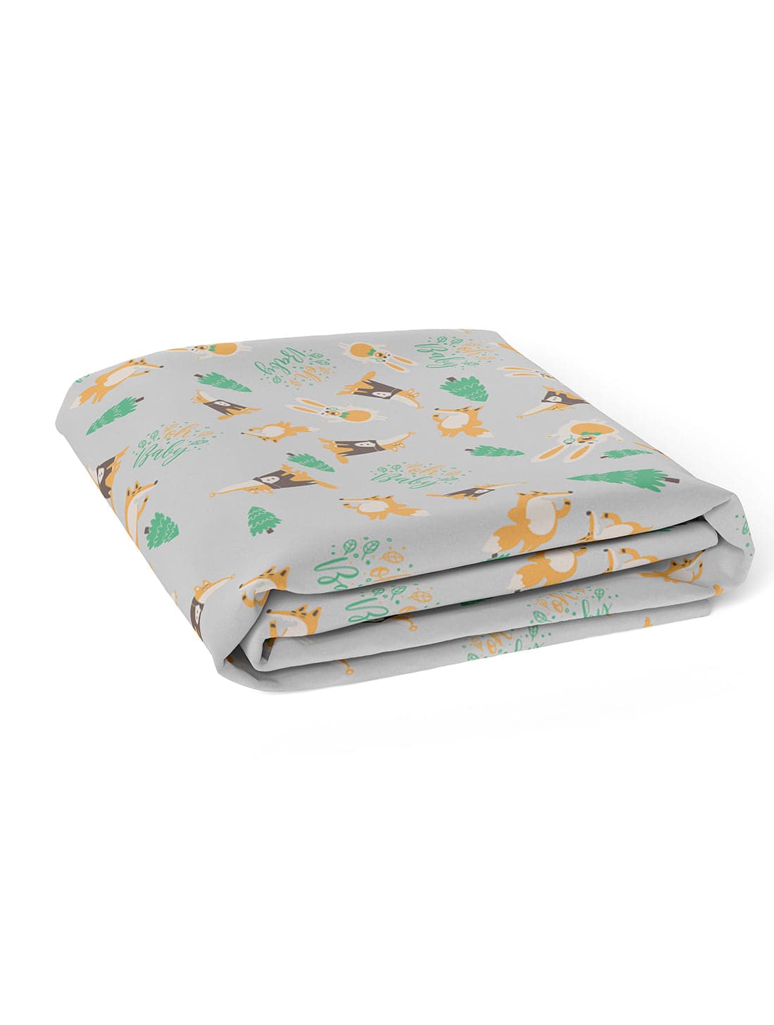 Rabitat 100% organic cotton flat & fitted crib sheets