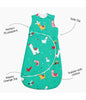 Baby's first bedding set (1 Quilt + 1 Fitted Crib sheet + 1 Sleeping Bag)