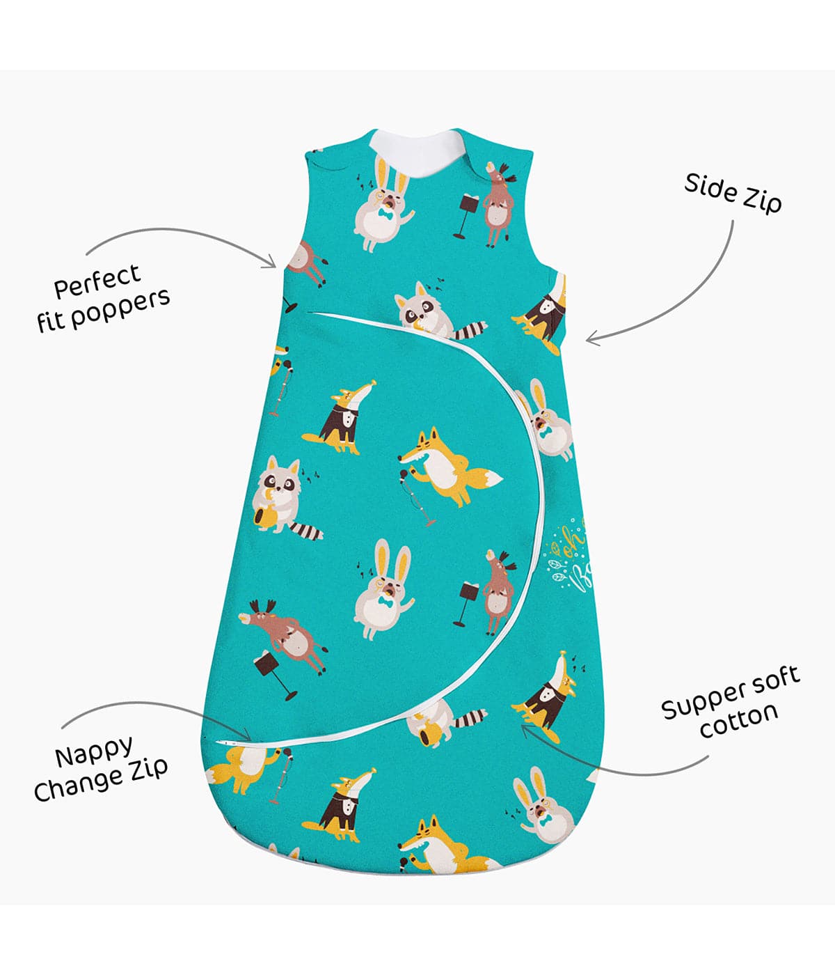 Baby's first bedding set (1 Quilt + 1 Fitted Crib sheet + 1 Sleeping Bag)