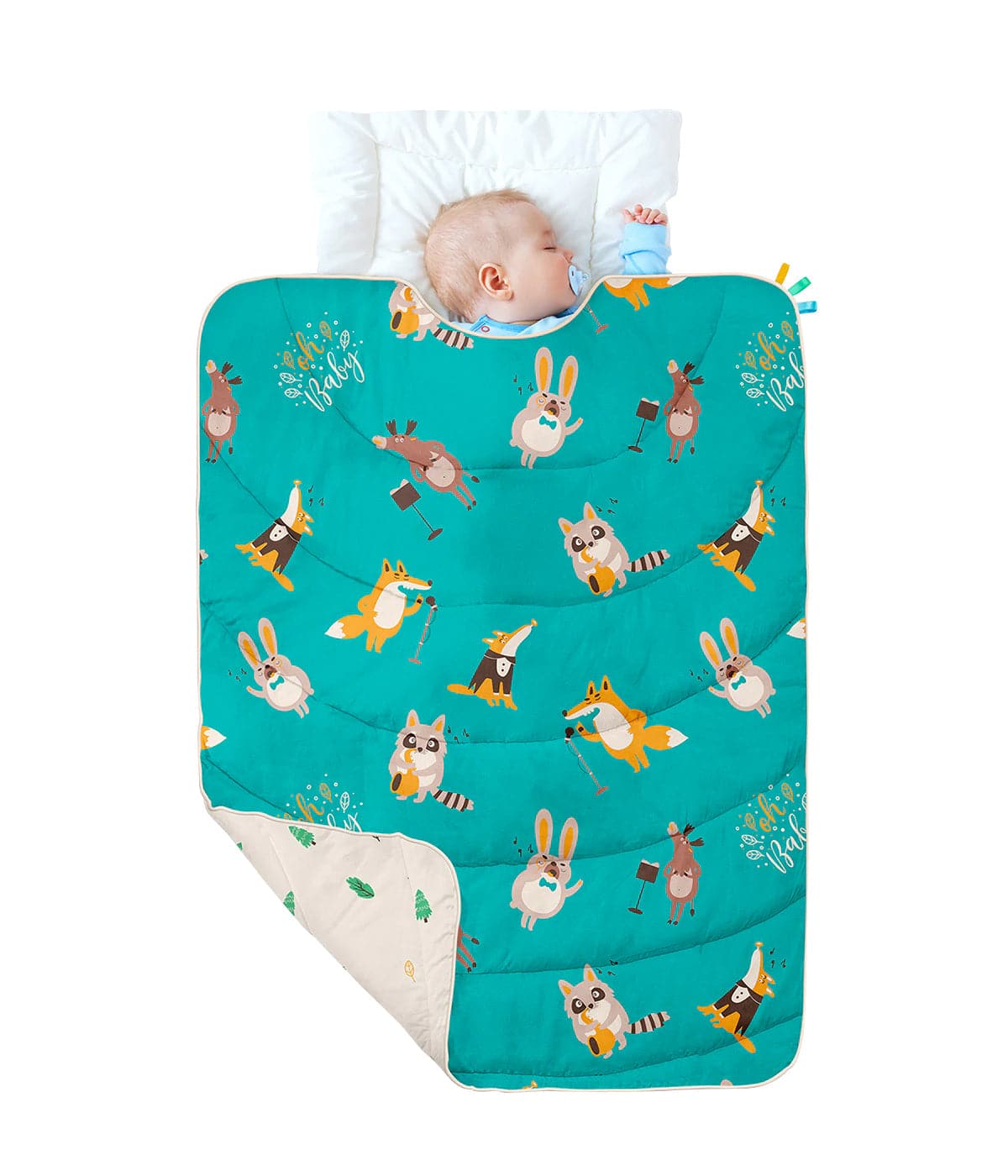 10 Pc Dream Bag Organic Baby Bedding Set
