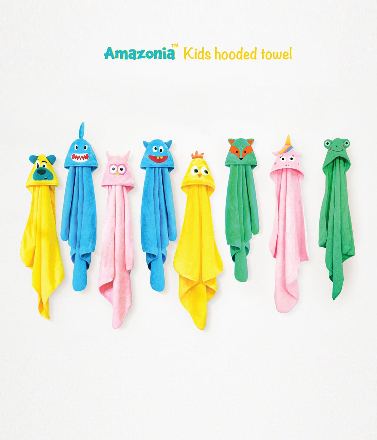 Rabitat kids hooded bath towel