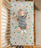 All Weather Quilt + Organic Cotton Flat Crib Sheet Combo