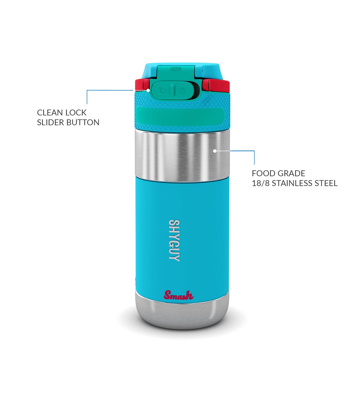 Pack of steel Combo (1 Better Cup with Training Lid + 1 Clean Lock Insulated Stainless Steel Bottle)