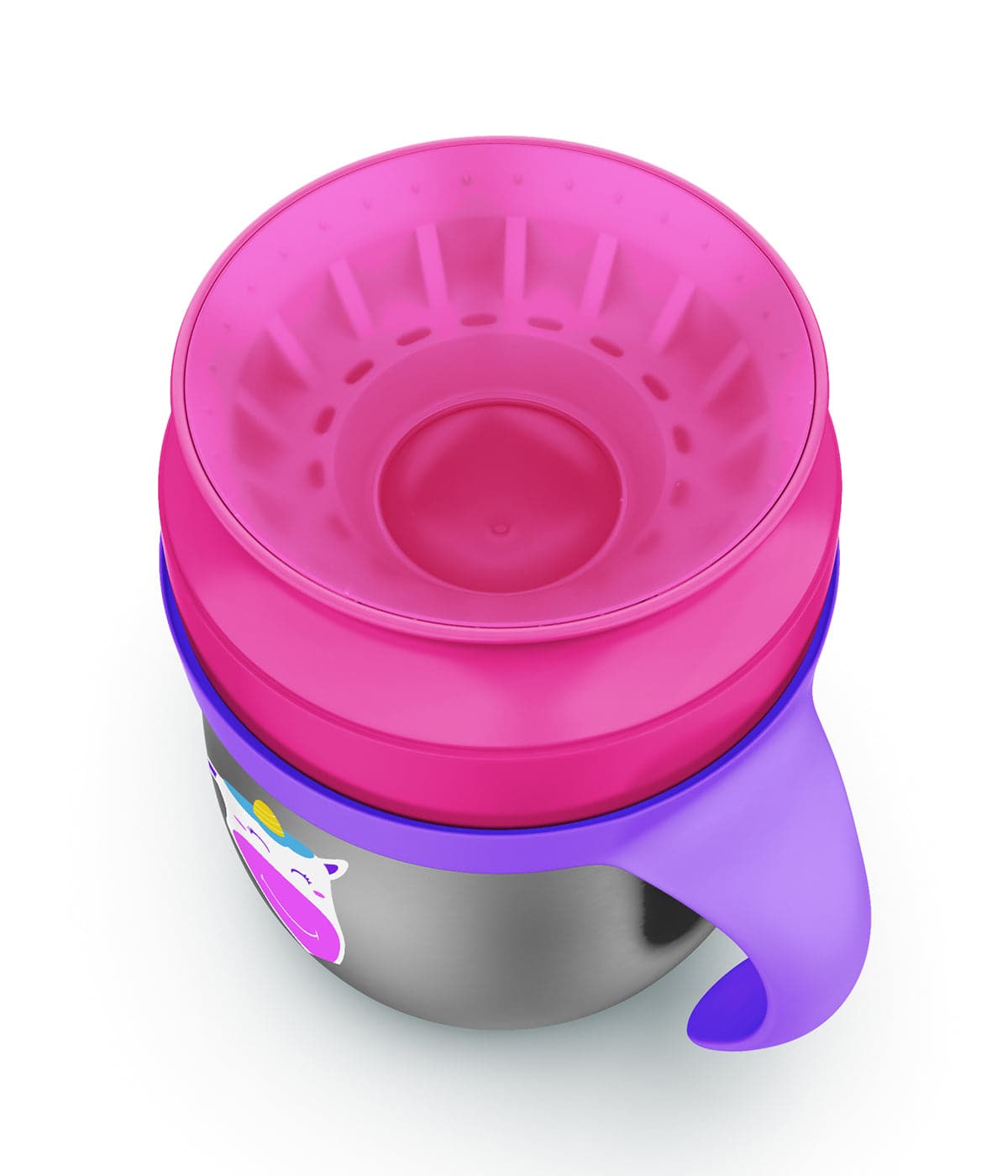 Baby Learning Drinking Cup 360 Degree Non Spill Trainer Water Cup baby 360  cup with Two Handles - Rose - Yahoo Shopping