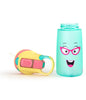 Tale of two bottles Combo (1 Snap Lock Sipper Bottle + 1 Clean Lock Insulated Stainless Steel Bottle)