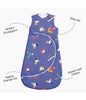 Baby's first bedding set (1 Quilt + 1 Fitted Crib sheet + 1 Sleeping Bag)