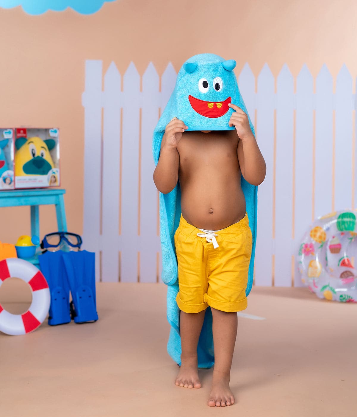 Rabitat kids hooded bath towel