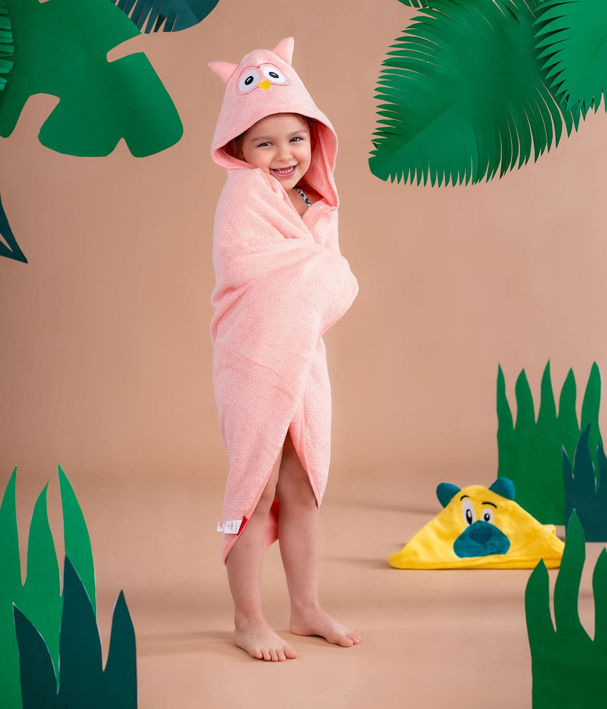 Rabitat kids hooded bath towel