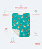 Rabitat Organic Cotton All Weather Baby Quilt