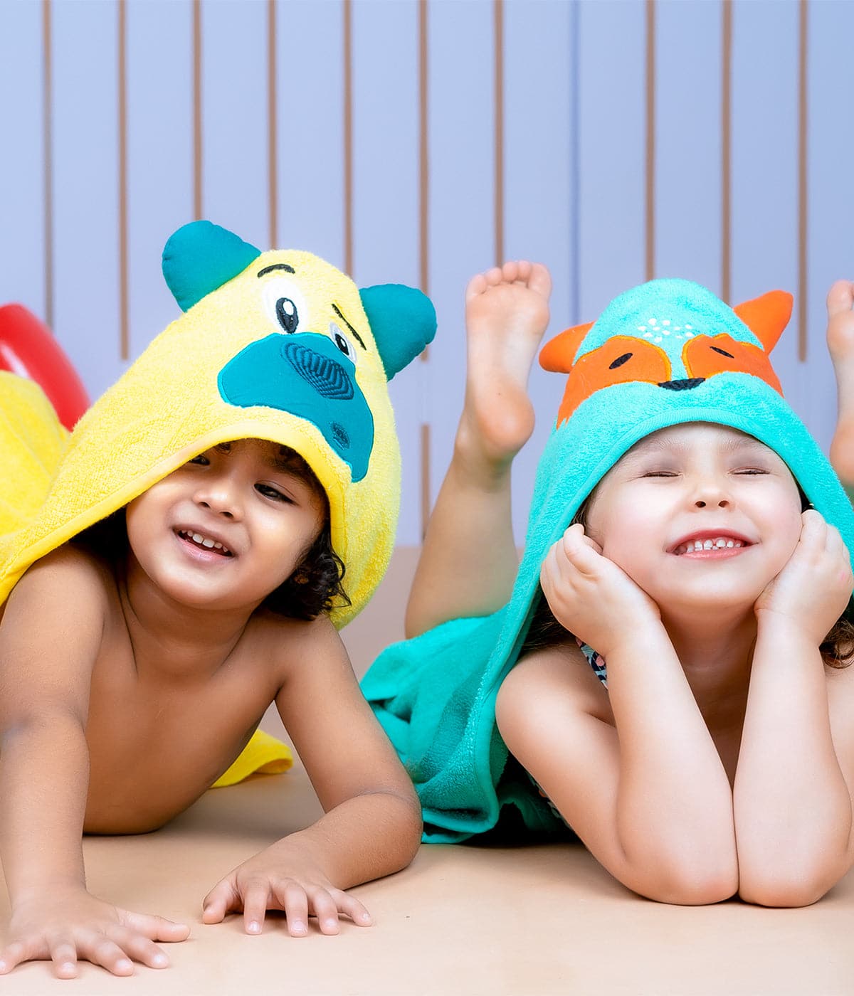 Rabitat kids hooded bath towel