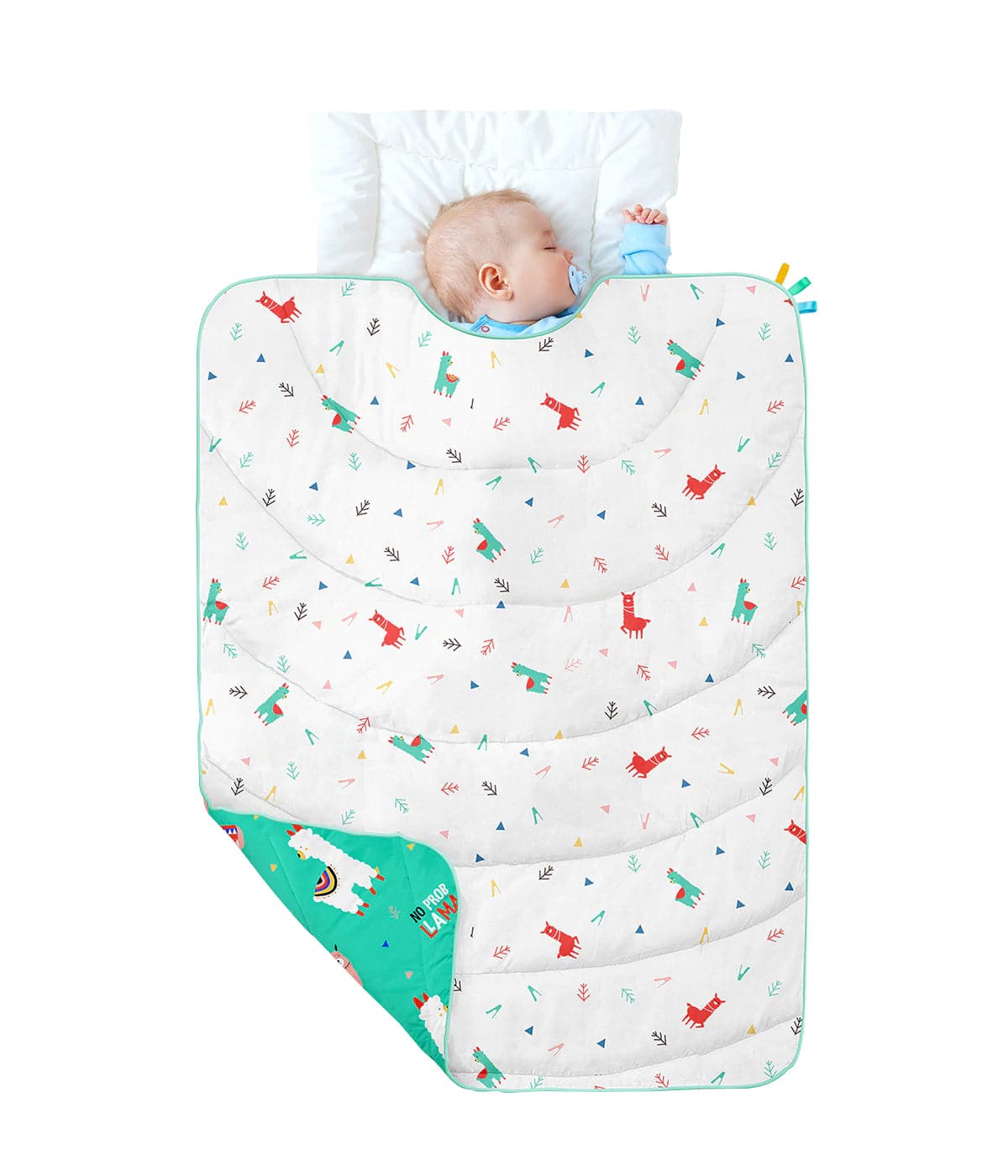 10 Pc Dream Bag Organic Baby Bedding Set