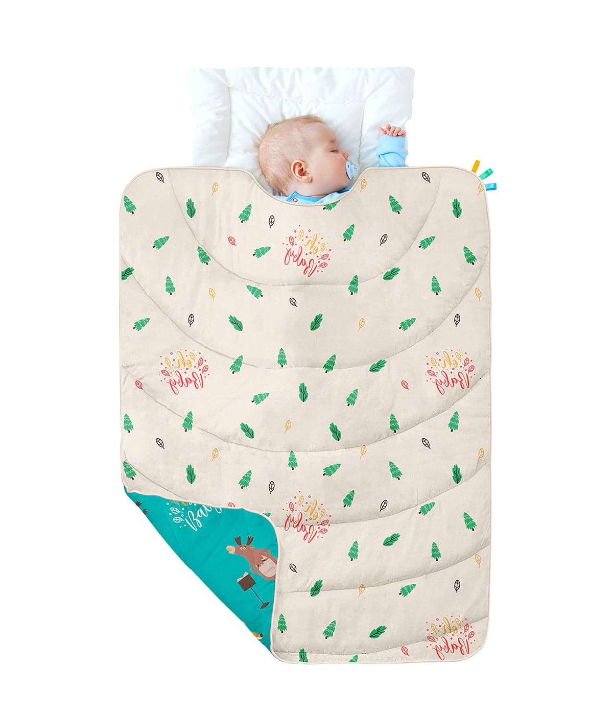10 Pc Dream Bag Organic Baby Bedding Set