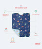 Rabitat Organic Cotton All Weather Baby Quilt
