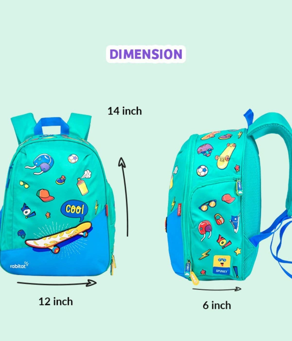 Smash Big Kid School Bags, 4-8yrs