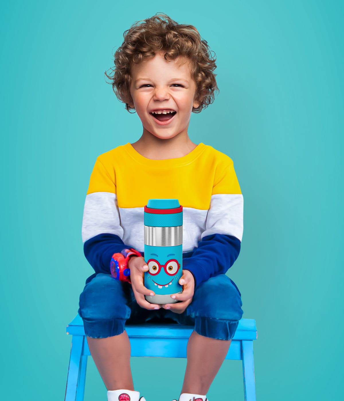Essential Combo Steel (1 Smash Kids School bag + 1 Better Cup with Training Lid + 1 Clean Lock Insulated Stainless Steel Bottle)