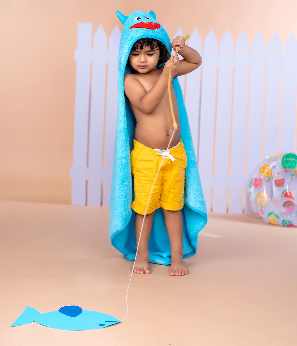 Rabitat kids hooded bath towel