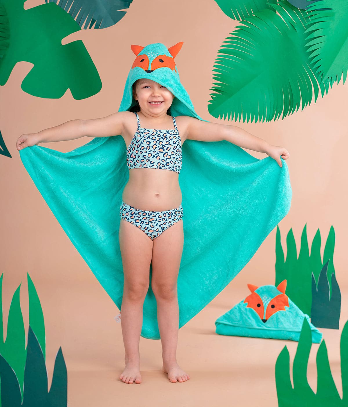 Rabitat kids hooded bath towel